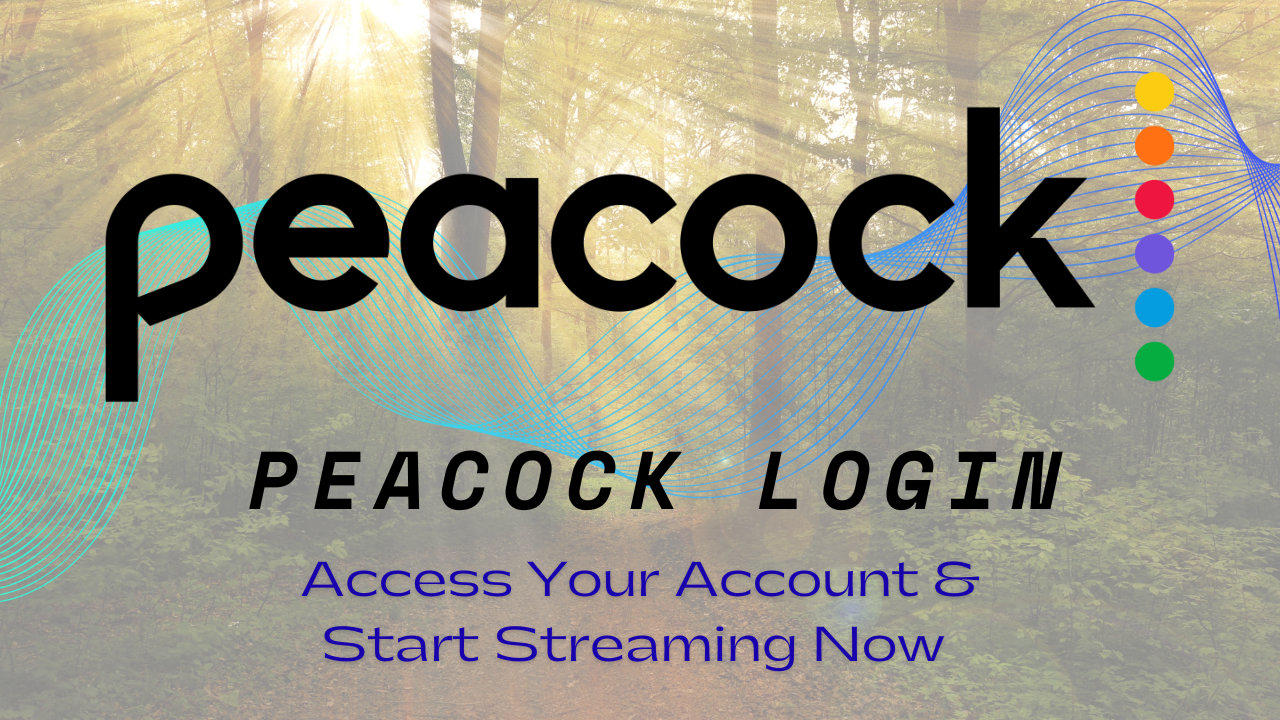 peacock login