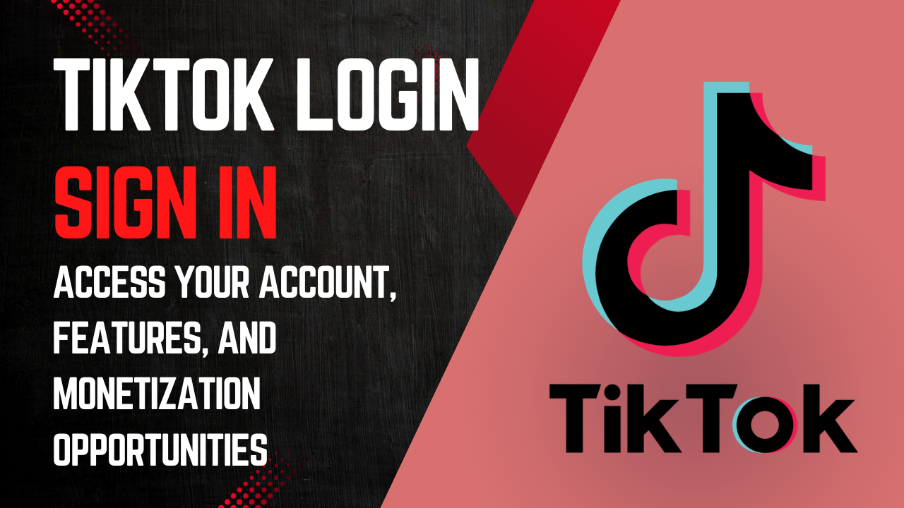 tiktok login